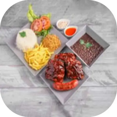 Entrecosto Suíno com Molho BBQ